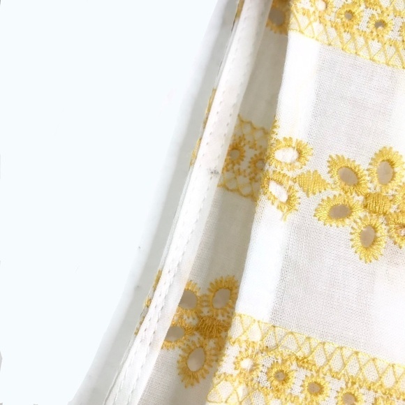 dRA Anthropologie Athena Eyelet Cotton Sundress SIZE MEDIUM - Picture 14 of 16
